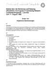Preview of Landesarchivgesetz
