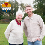 Rose Lehmann zusammen mit Fabian Pede