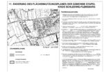 Preview of 11. Änderung F-Plan Gemeinde Stapel - Planzeichnung