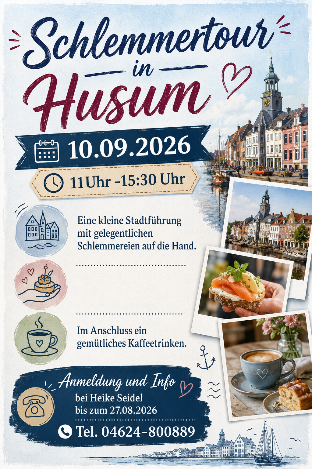 Schlemmertour in Husum mit den Kropper LandFrauen